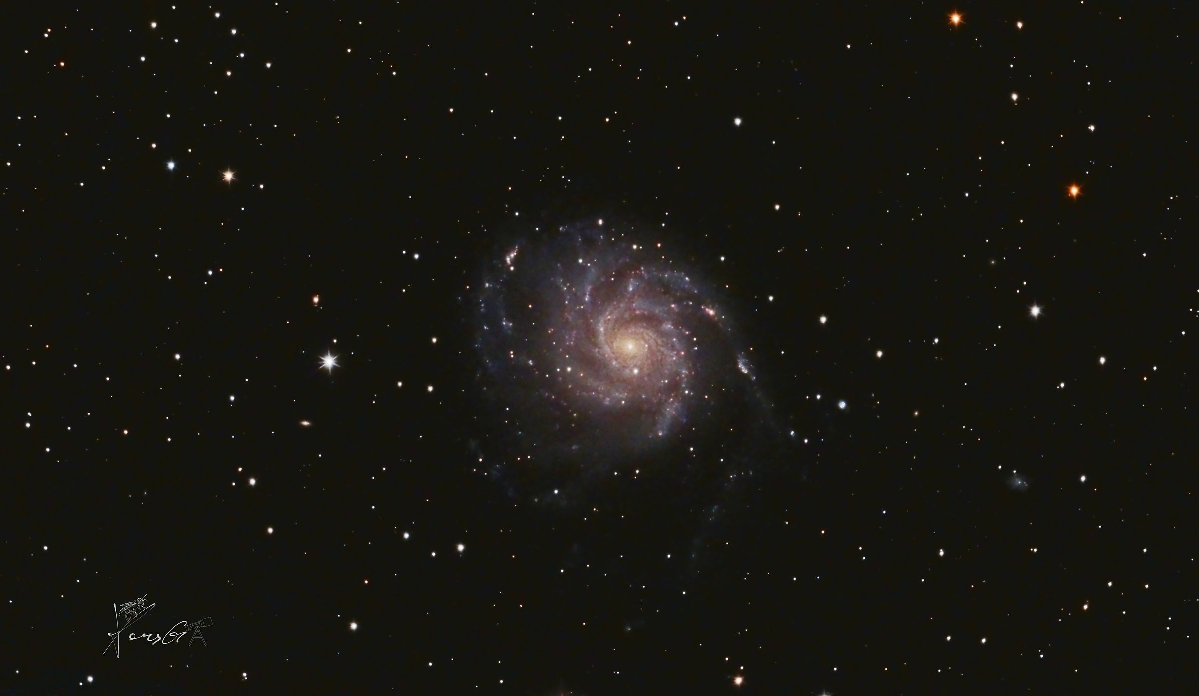 m101 galassia girandola