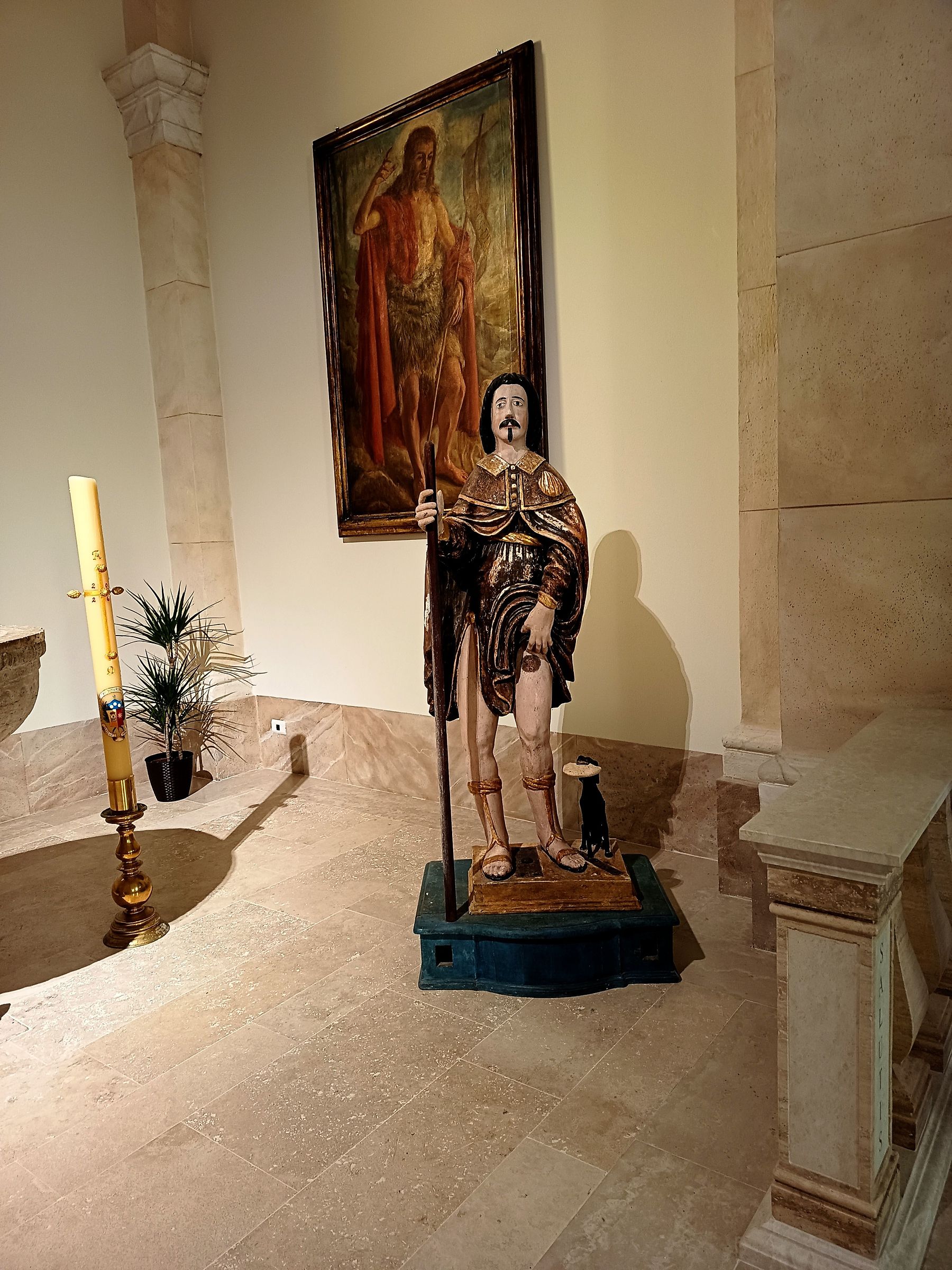 San Rocco and the dog