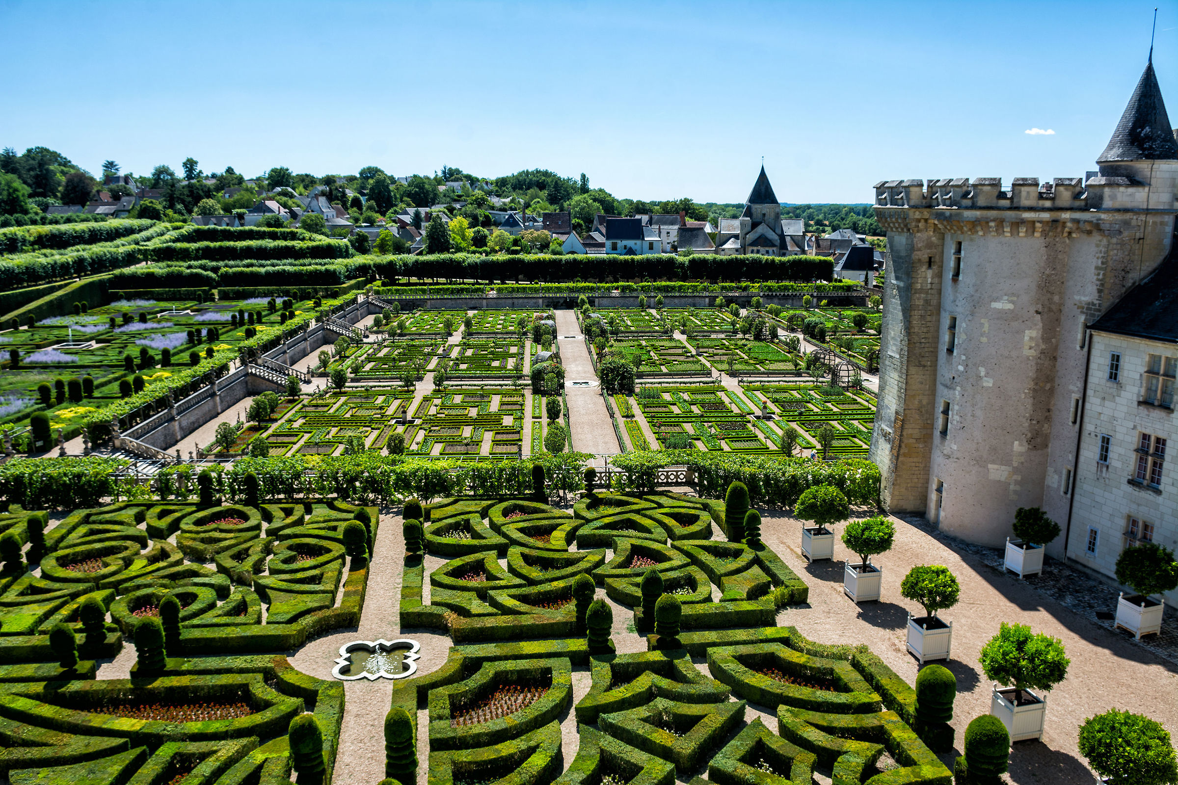 Castello di Villandry e i suoi giardini