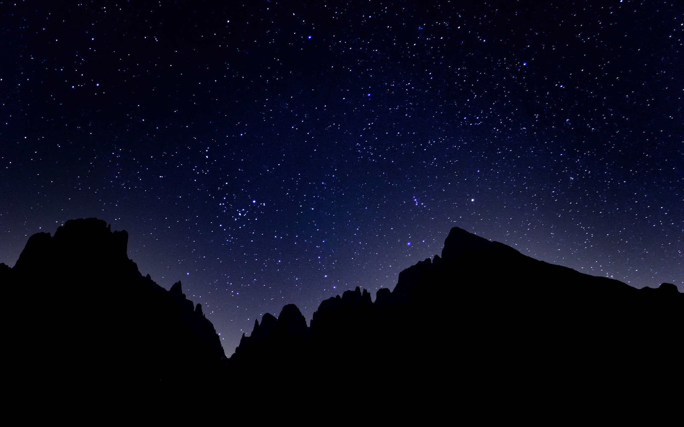 Soli sotto le stelle.