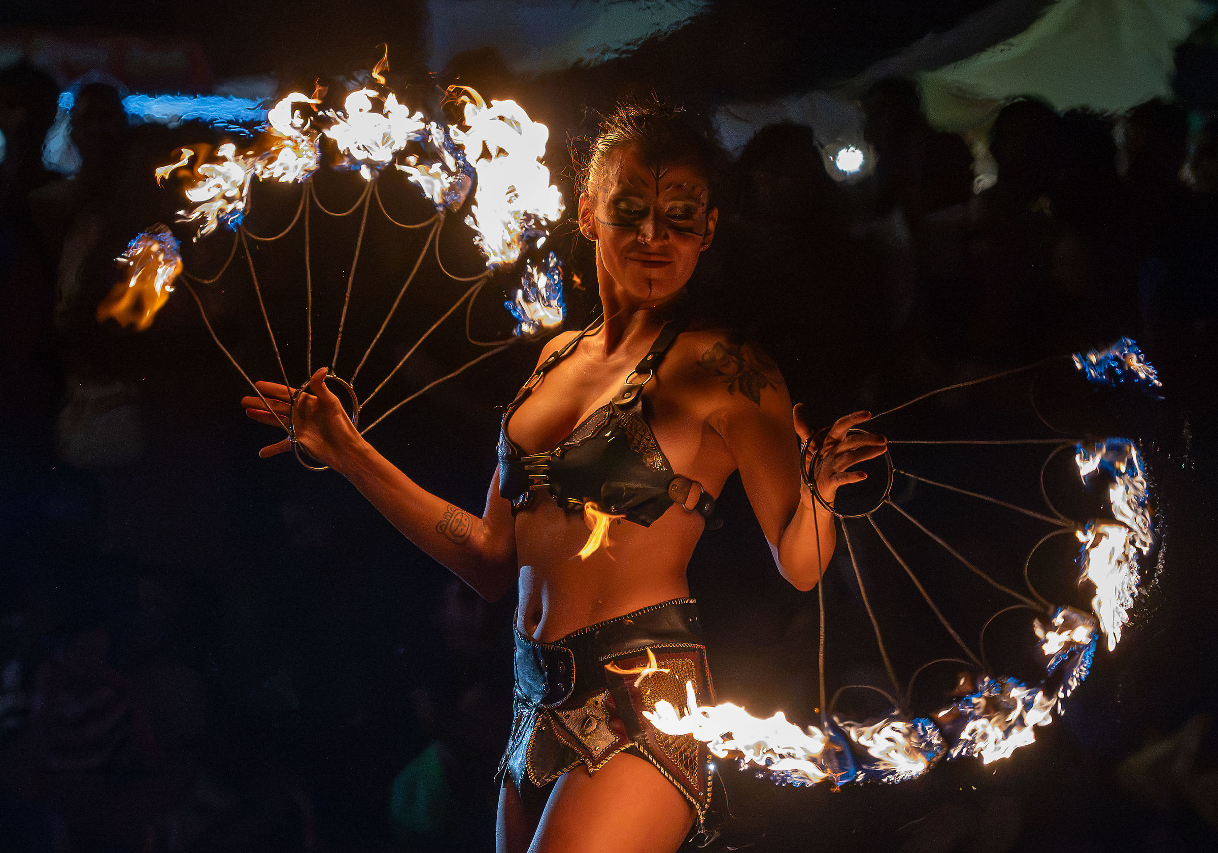 She and fire