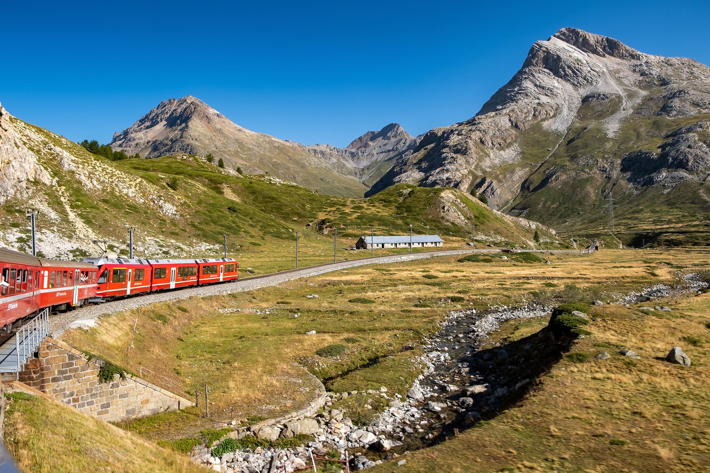 Il treno rosso del Bernina