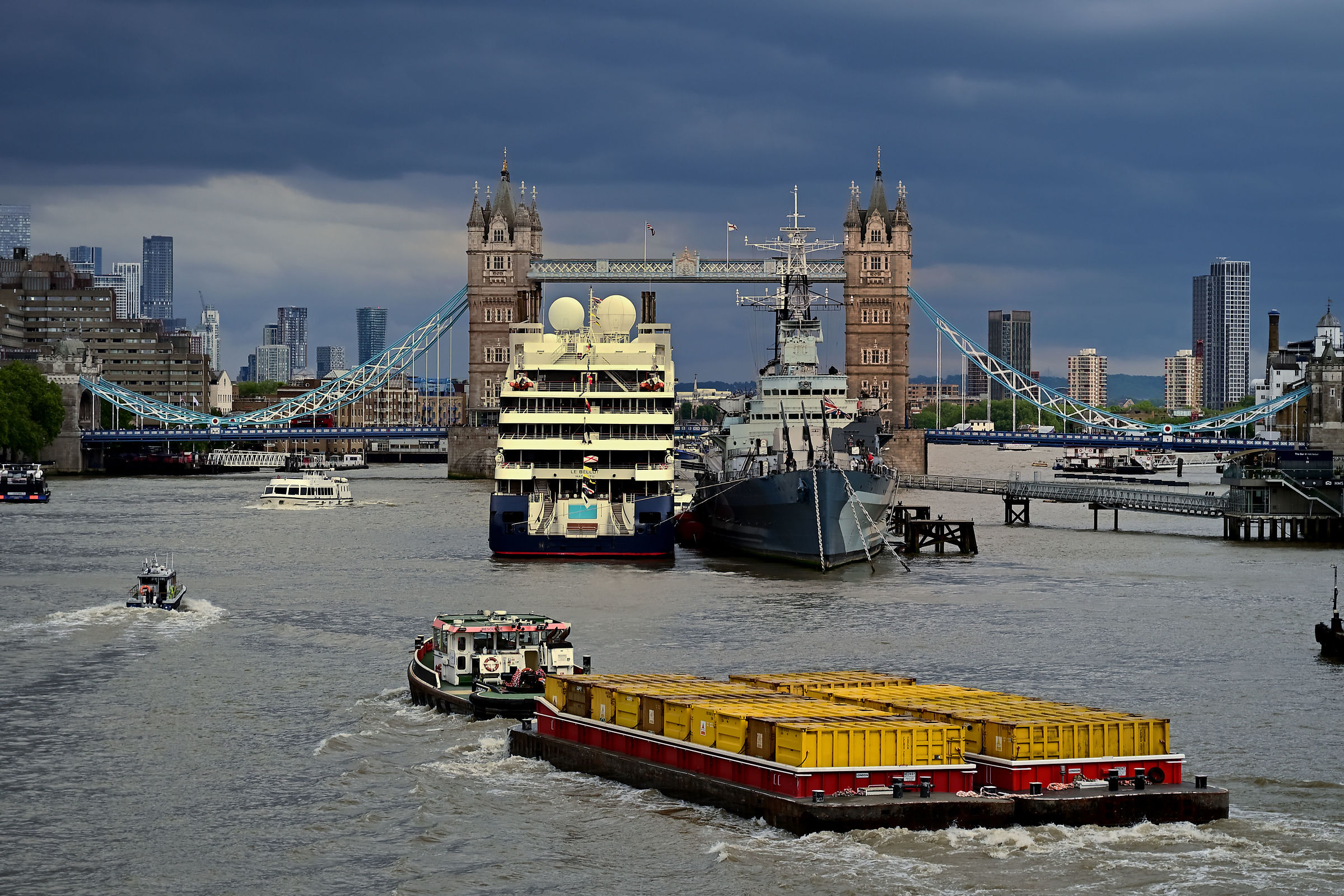 Tower Bridge - e trasporti fluviali