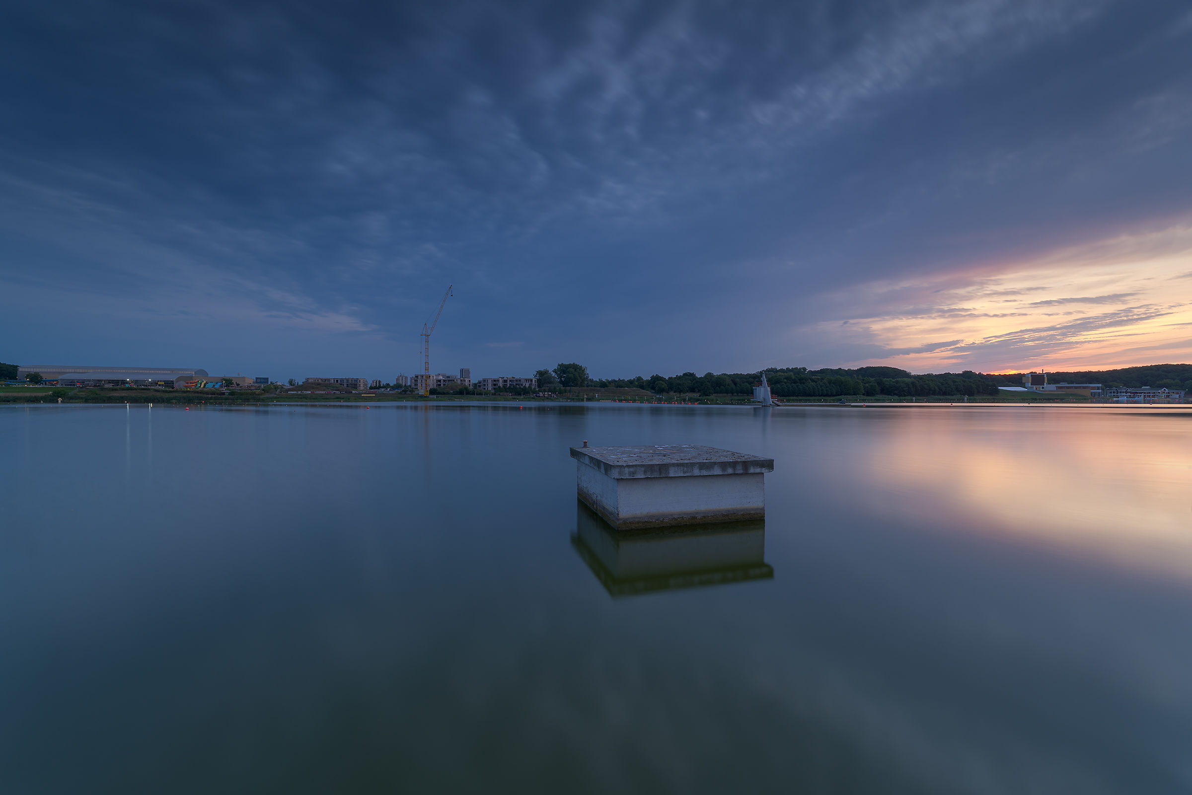 Lake - sunrise