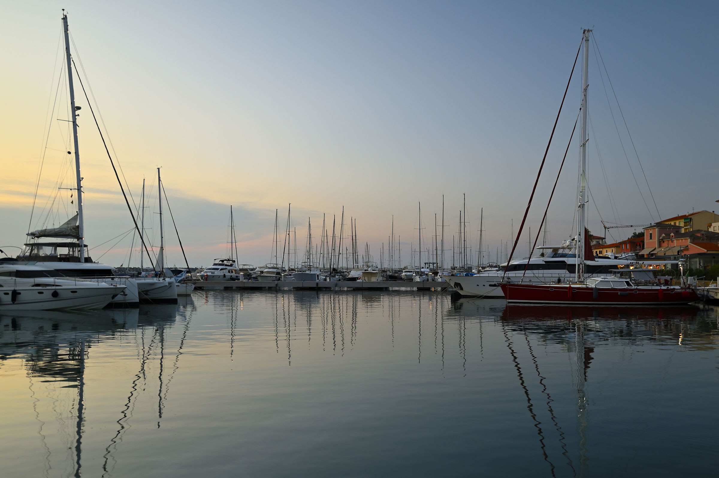 Sunset port #1