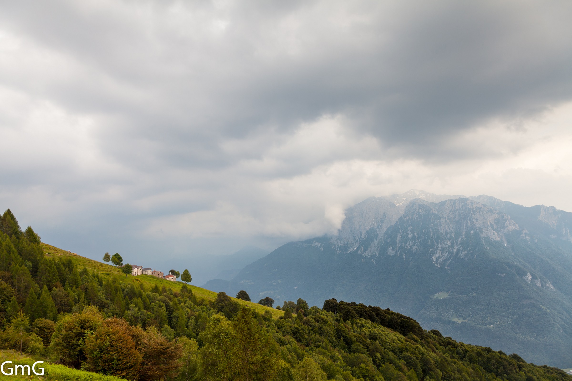 The rain is coming... run!