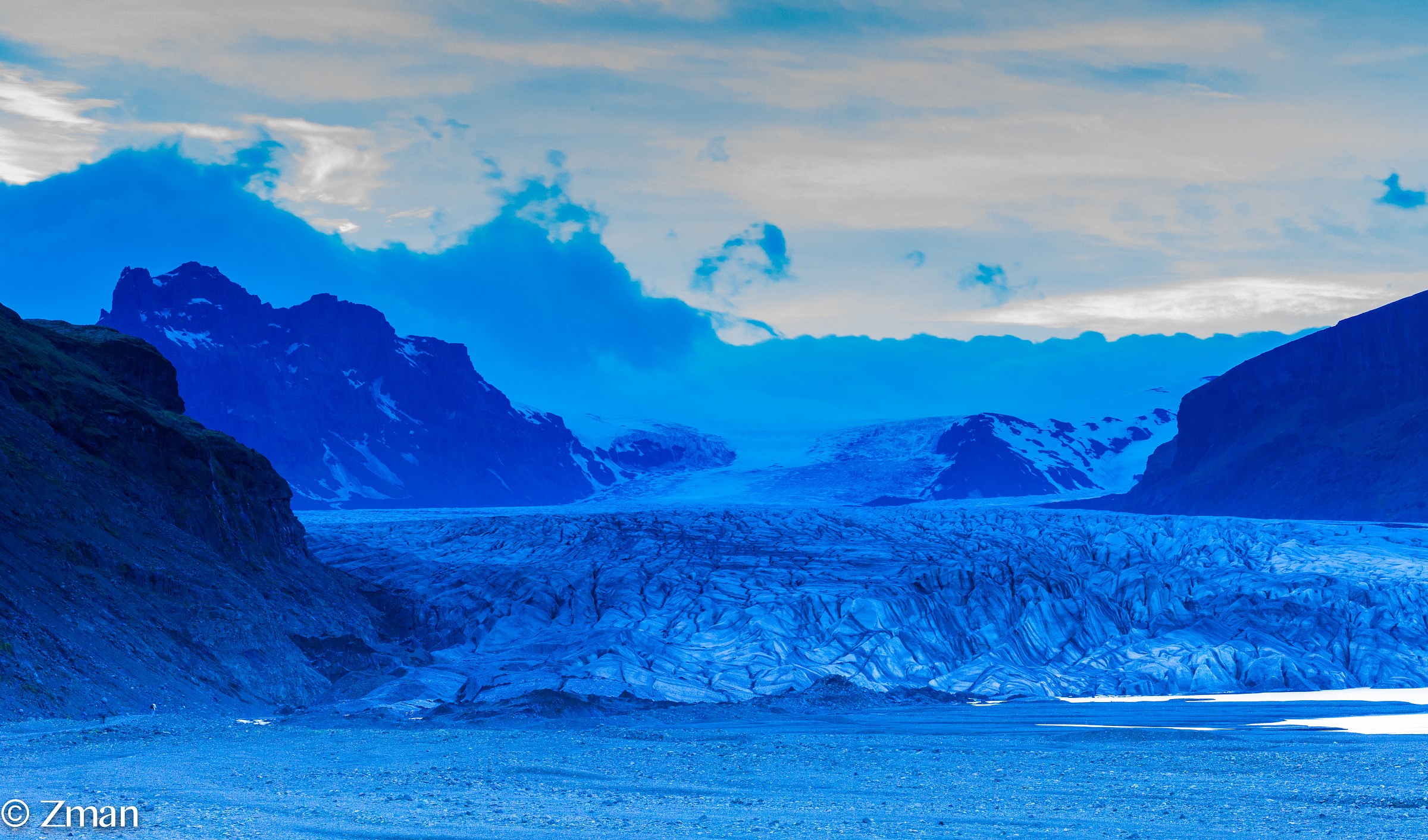 A Closer Look At The Glacier