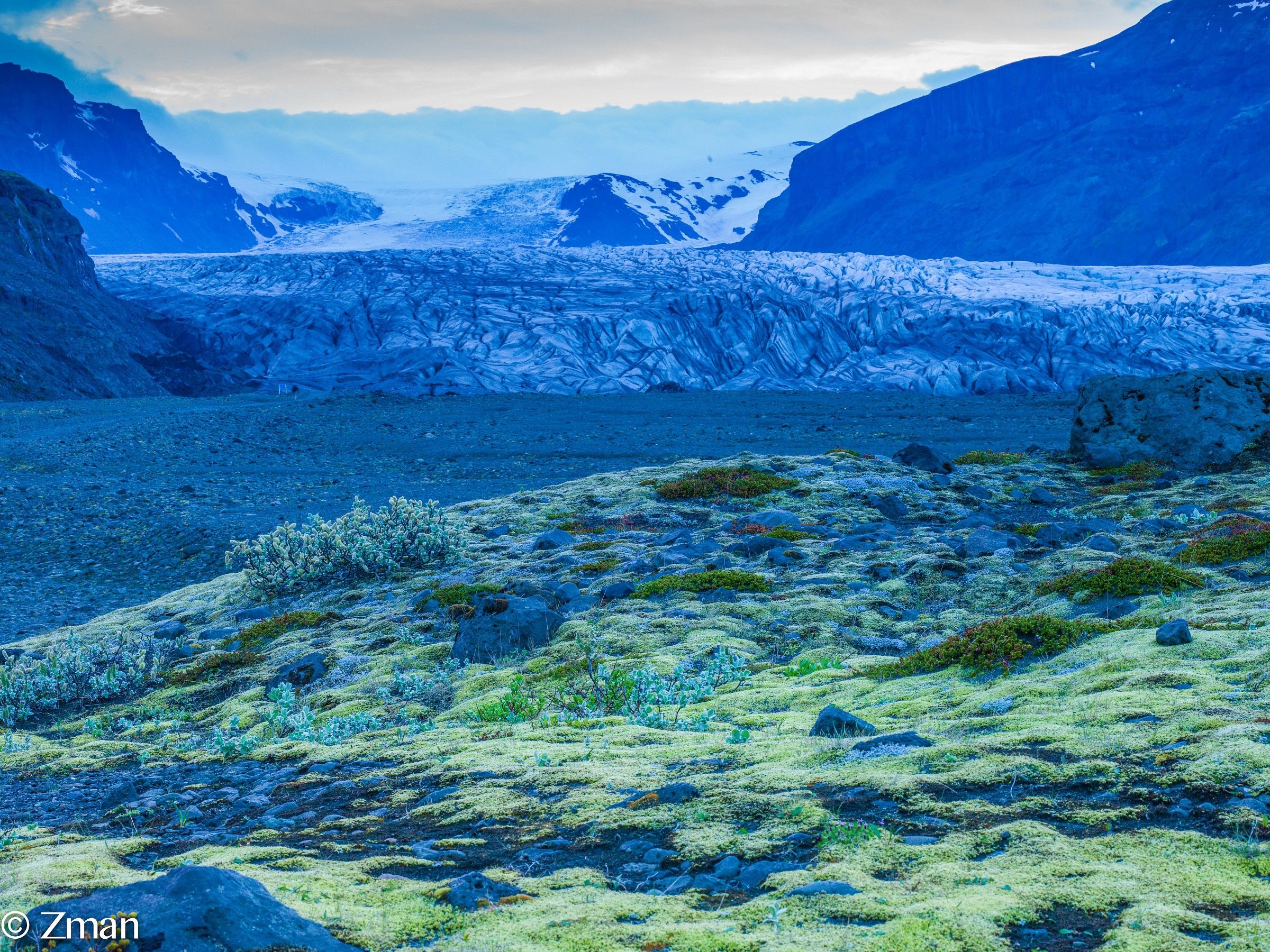 A Closer Look At The Glacier