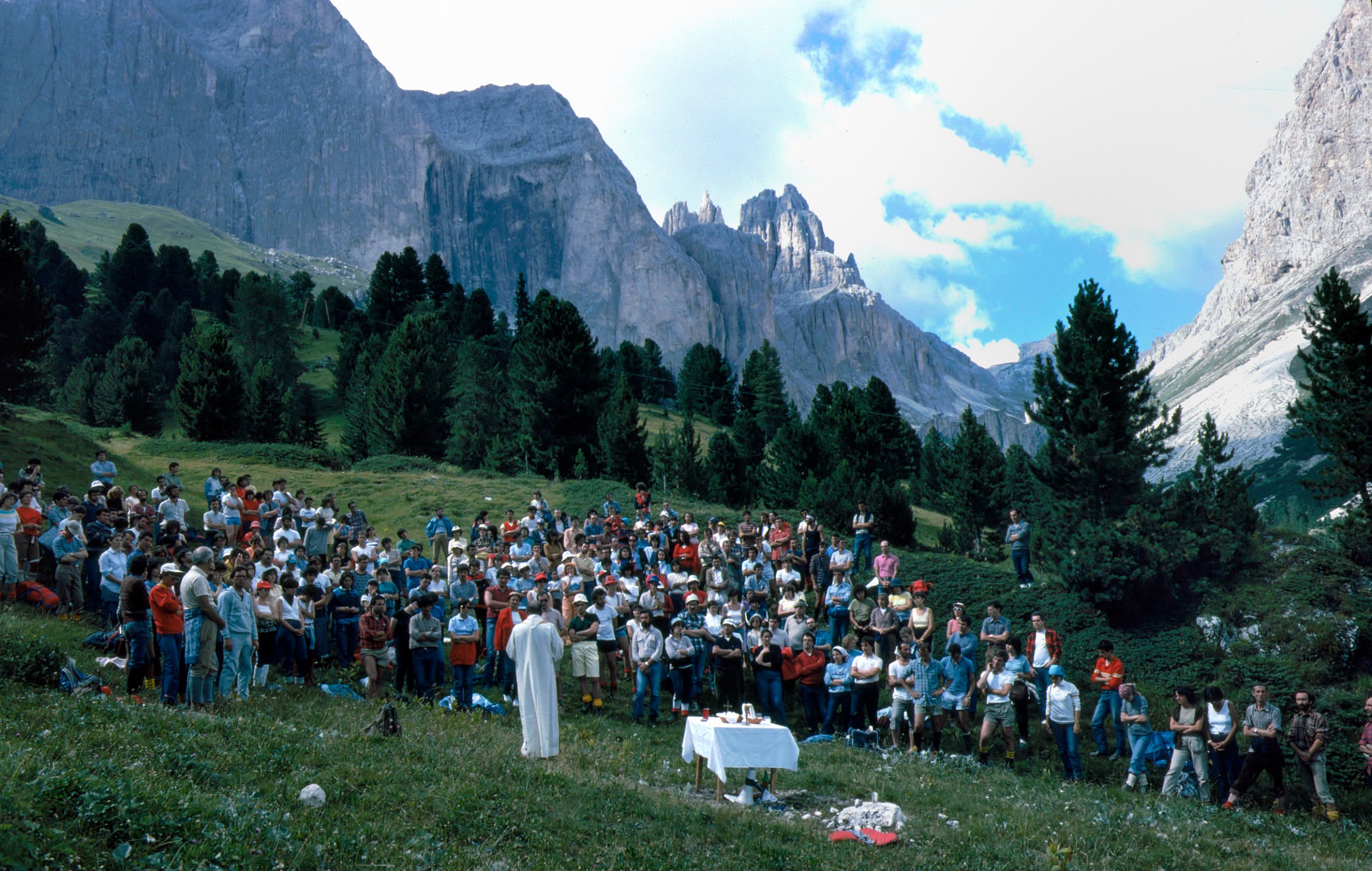 Messa all'aperto - 1983