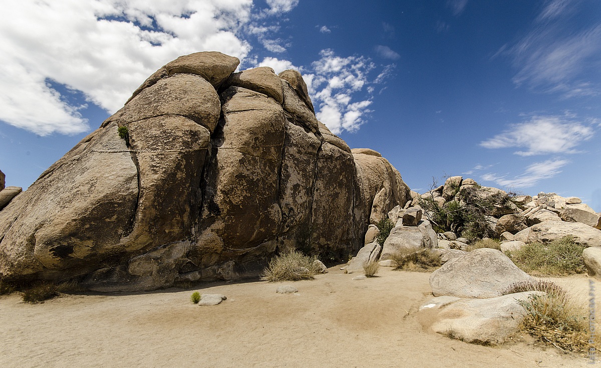 Rocks in the Mojave Dessert