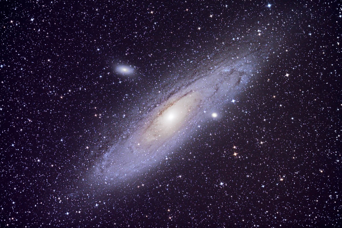 The Great Galaxy - M31 and Andromeda satellites
