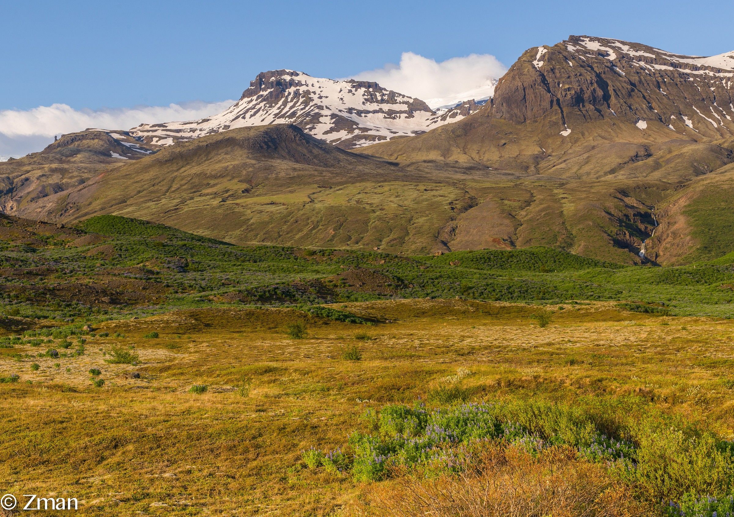 On Our Way To The Glacier