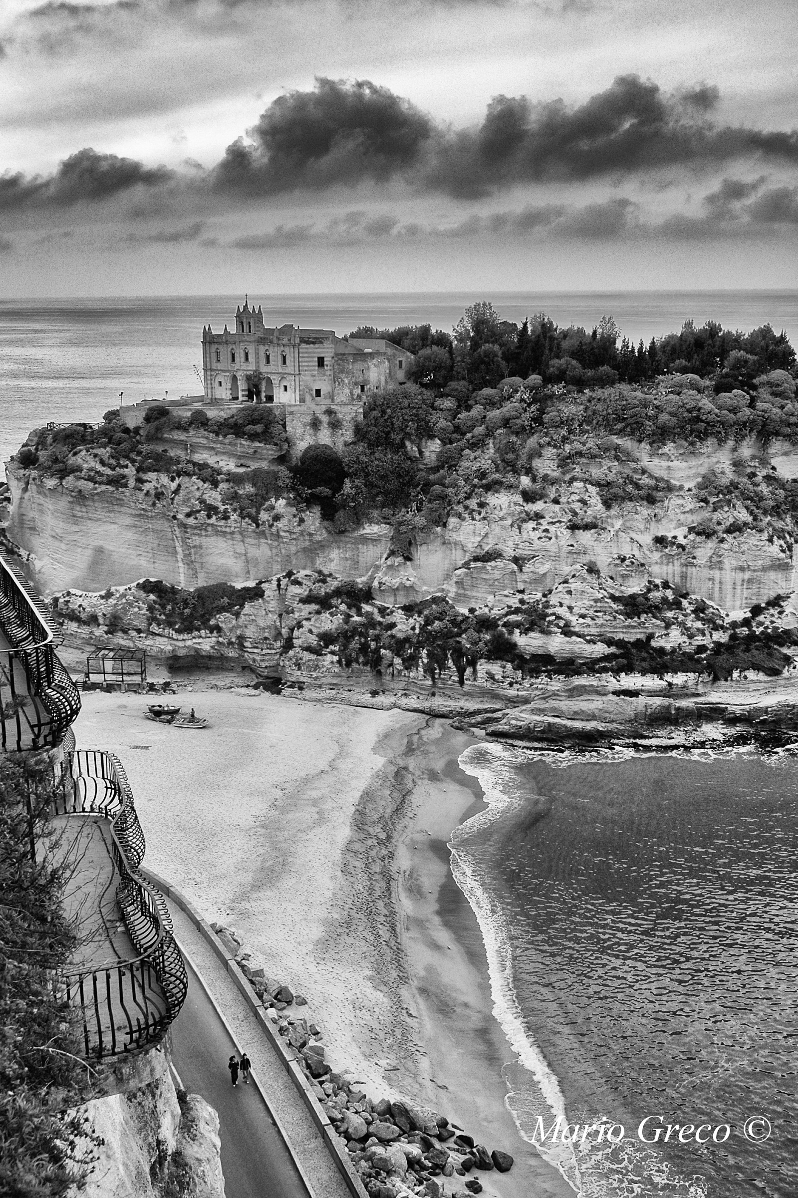 Tropea in una tranquilla serata