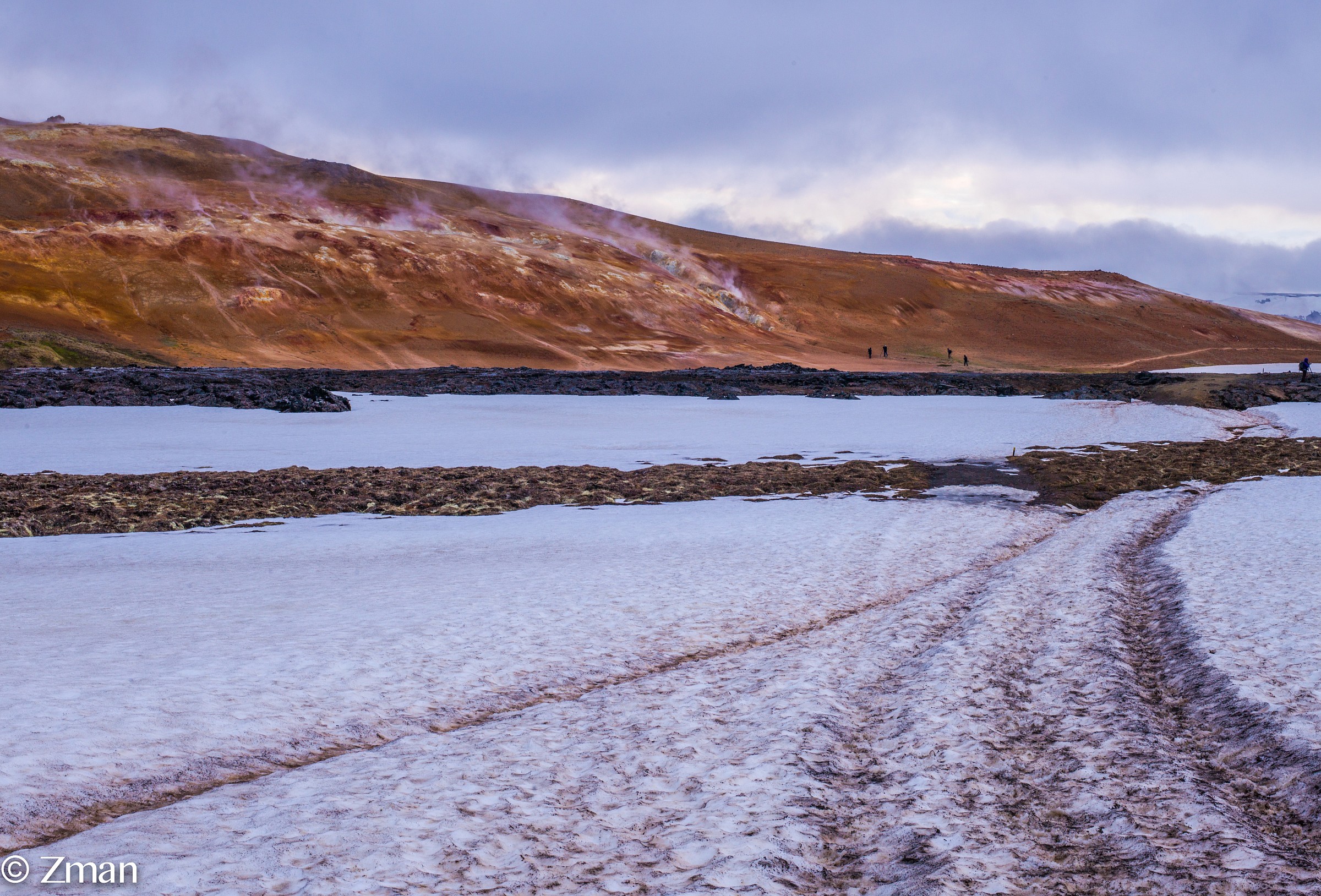 Snow and the Thermal Hill