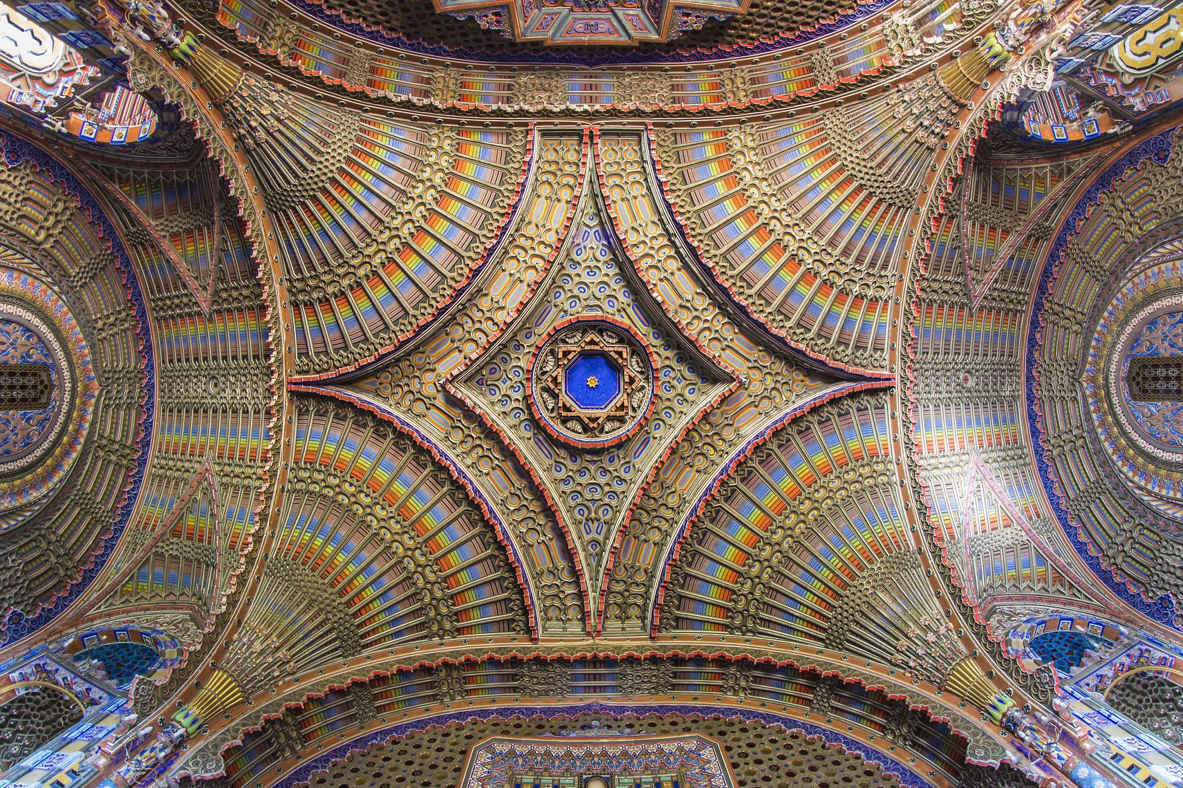Ceiling of a castle