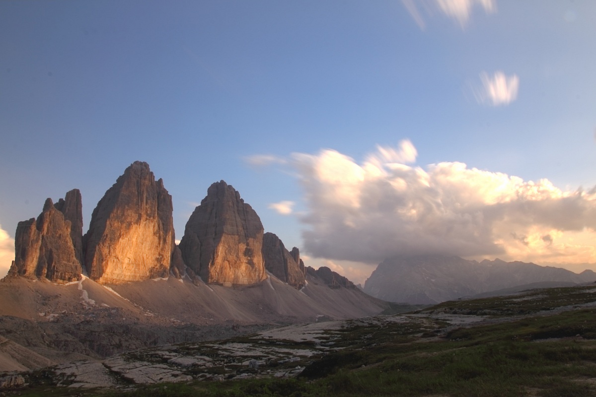 Tramonto sulle 3Cime
