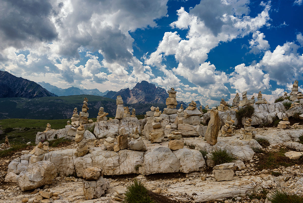 The dolomites of the small