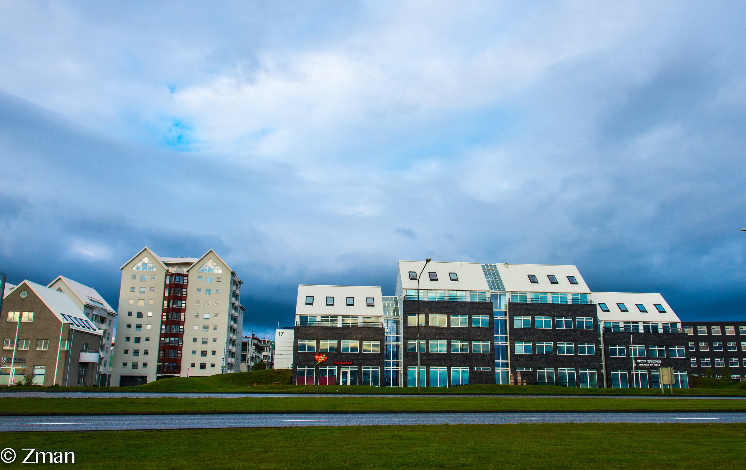 Reykjavik Sea Corniche Buildings