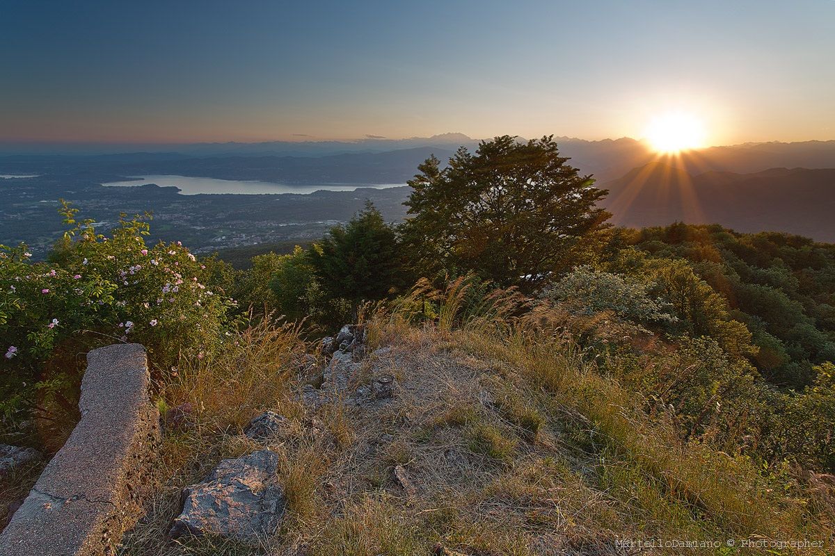 Views over the lakes of Varese