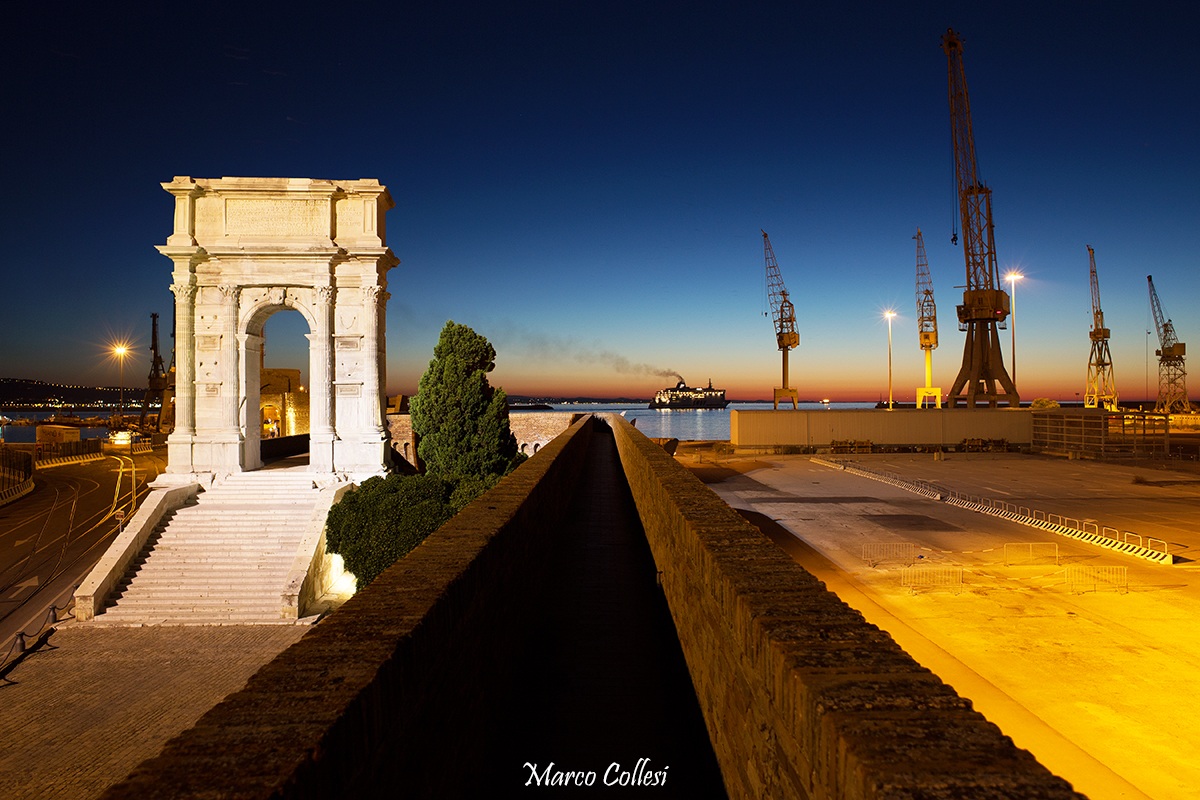 Port of Ancona (papal Walls, Arch of Trajan)
