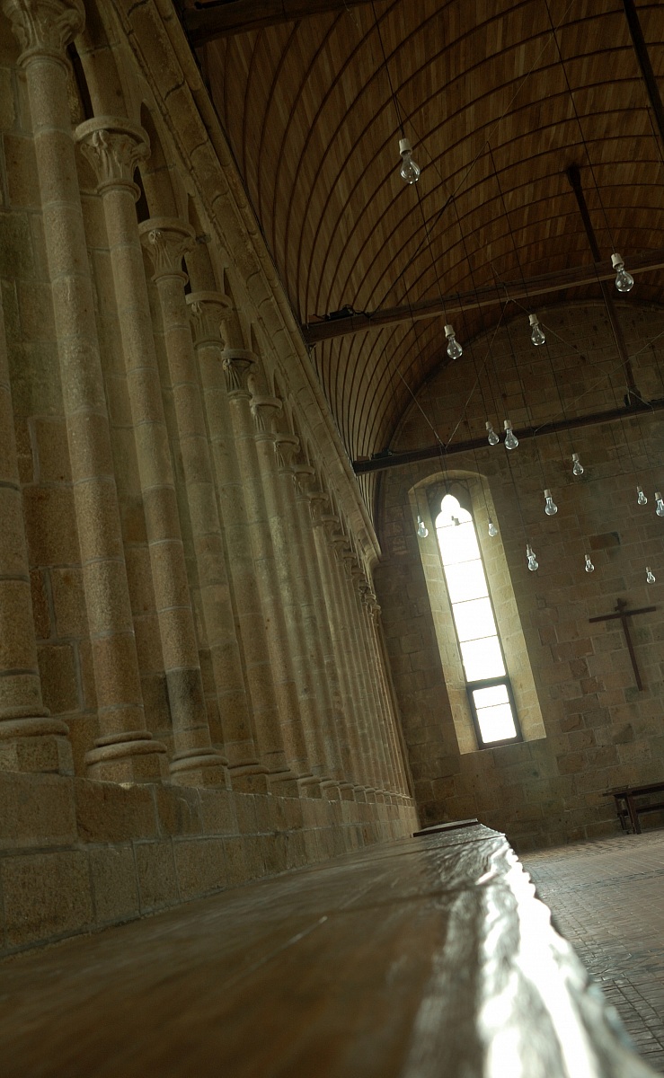 Le Mont Saint Michel - refettorio