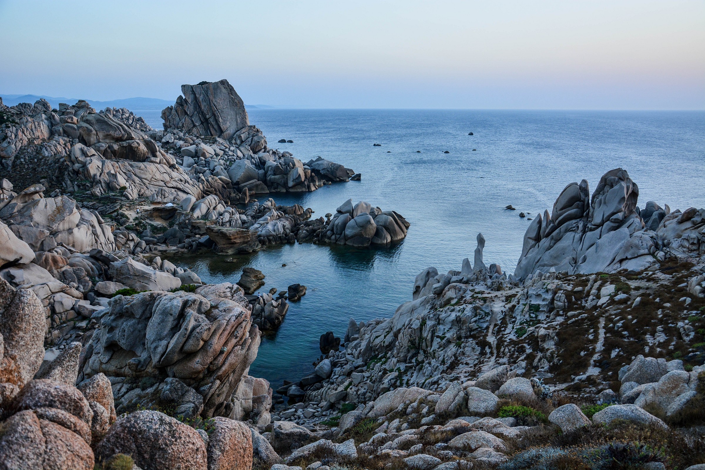 paesaggio lunare ( capo testa )