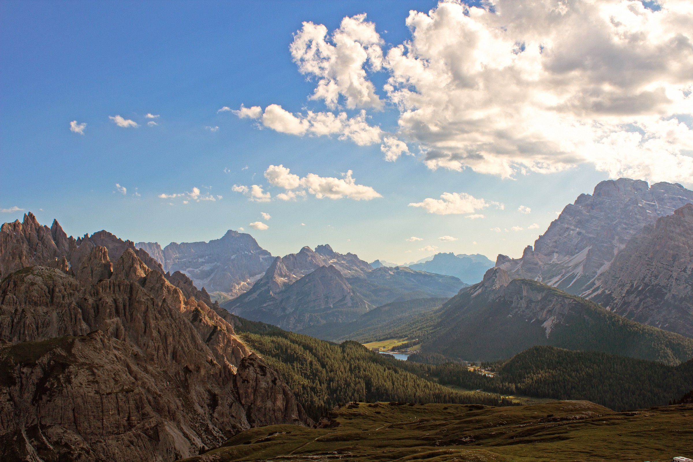 View from the Three Peaks