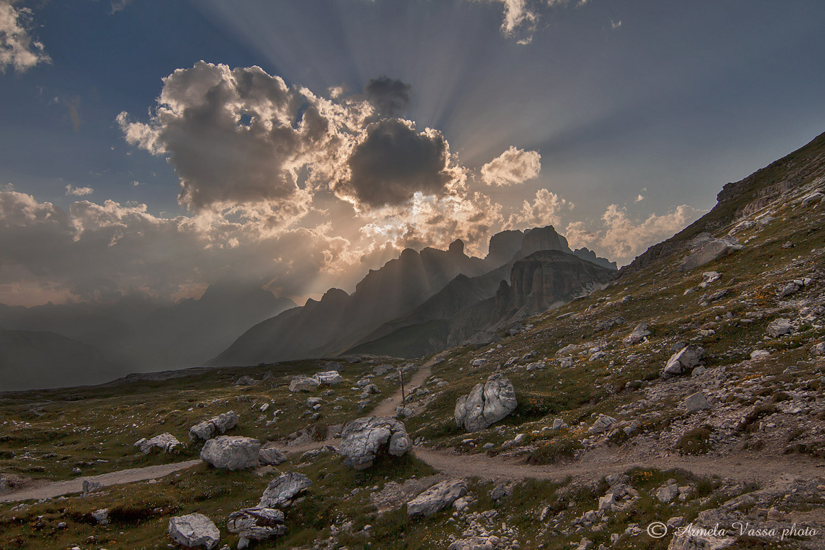 Sunset Dolomites