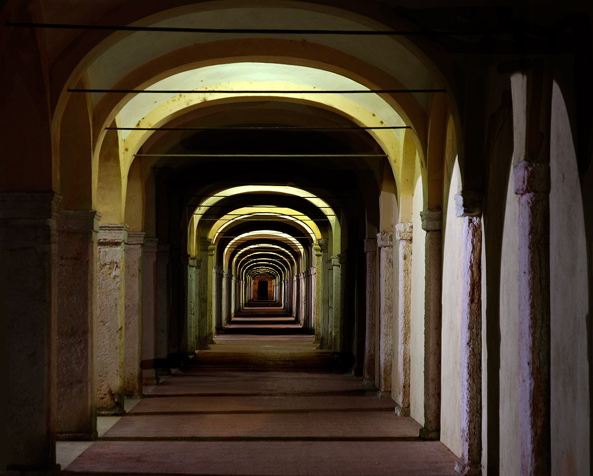 Comacchio: Porticato dei cappuccini.