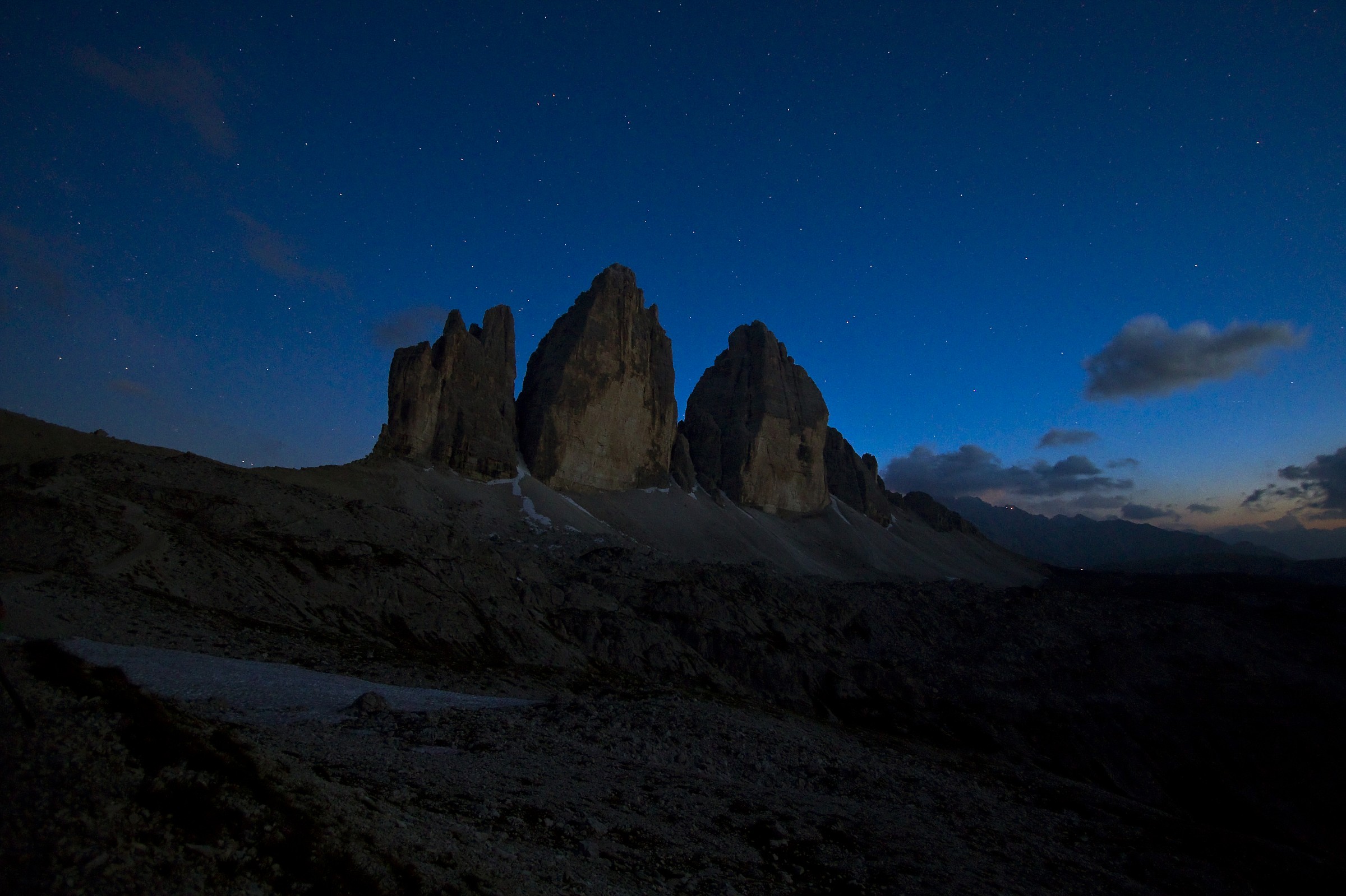 3 cime notturno