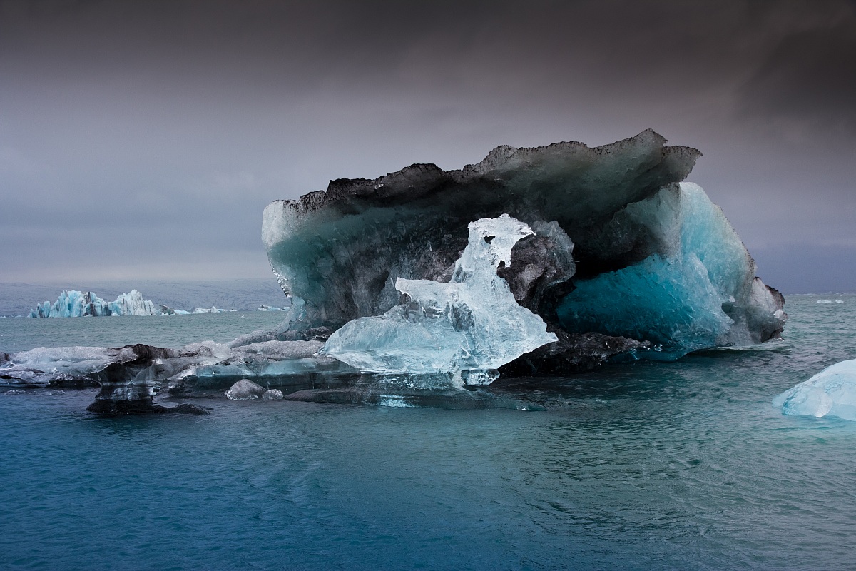 Jokullsarlon, iceberg