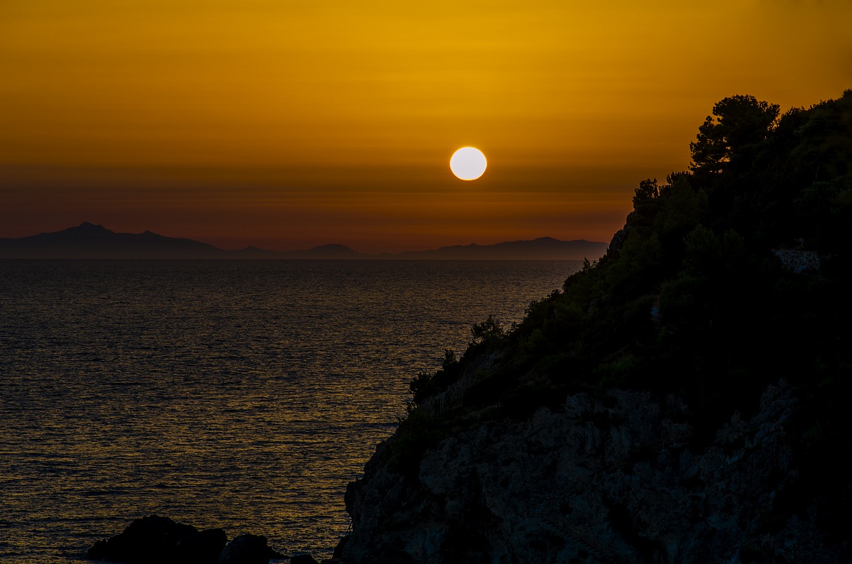 Sunset Talamone