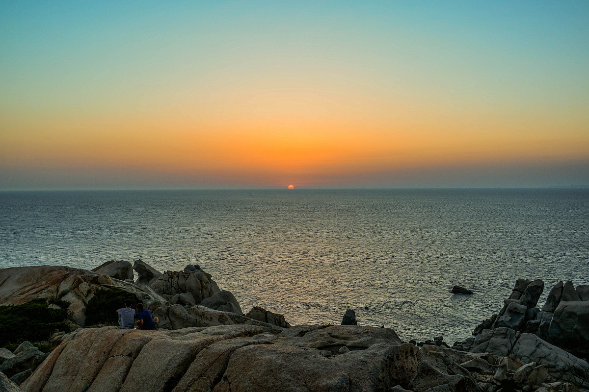 tramonto in prima fila...