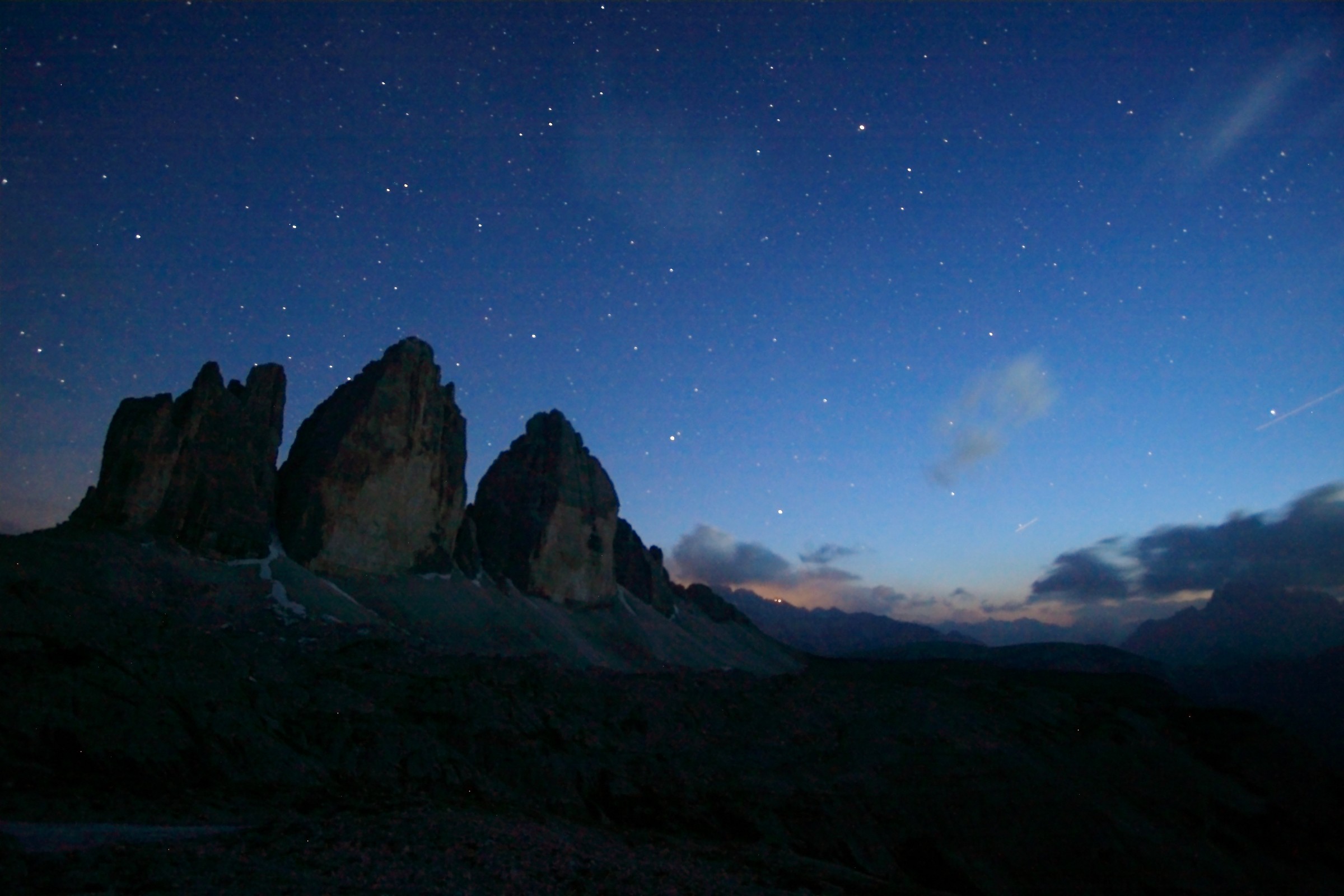 Three Peaks after sunset 3