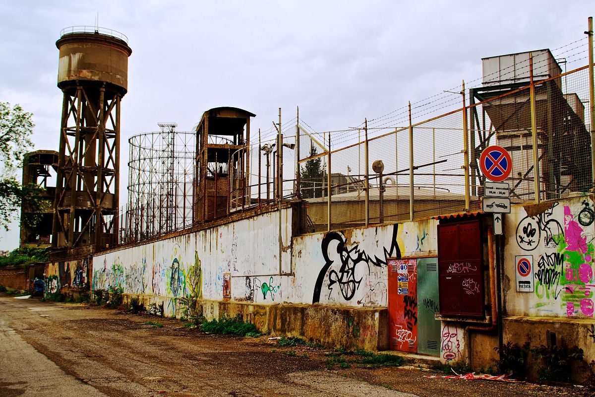 Il Gazometro di Roma