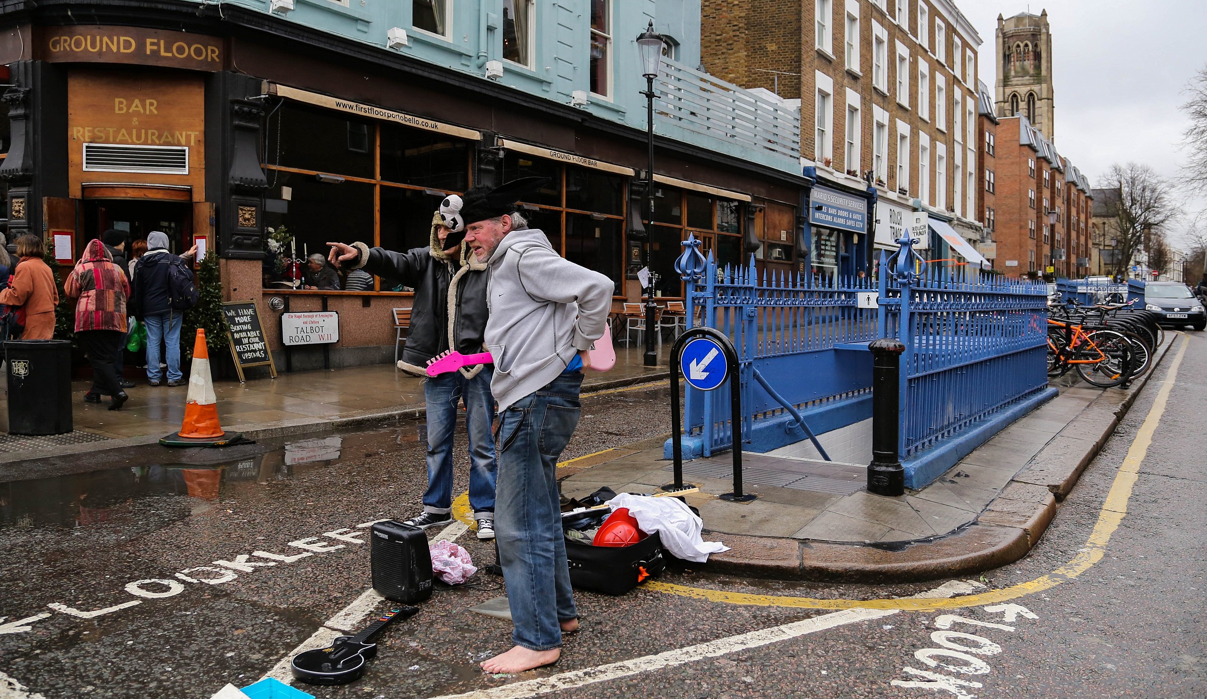 Artists in Notting Hill