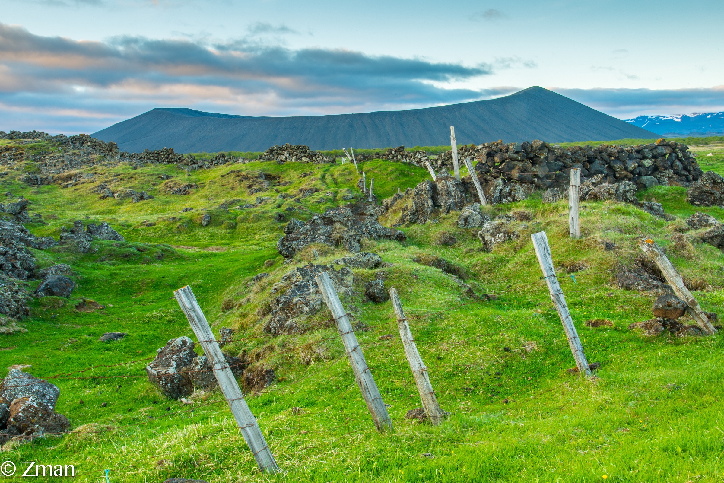 The Electric Fence and The Volcano