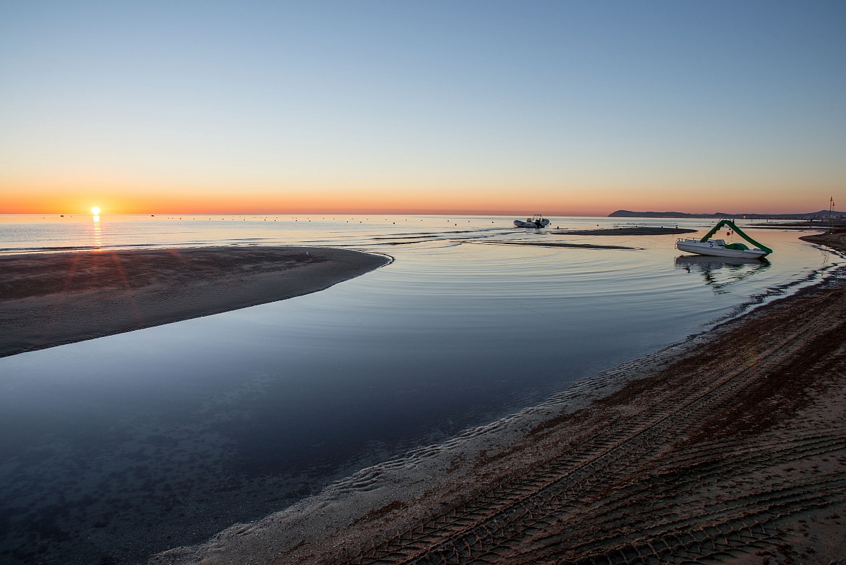 Sunrise on Rimini Beach 6:00