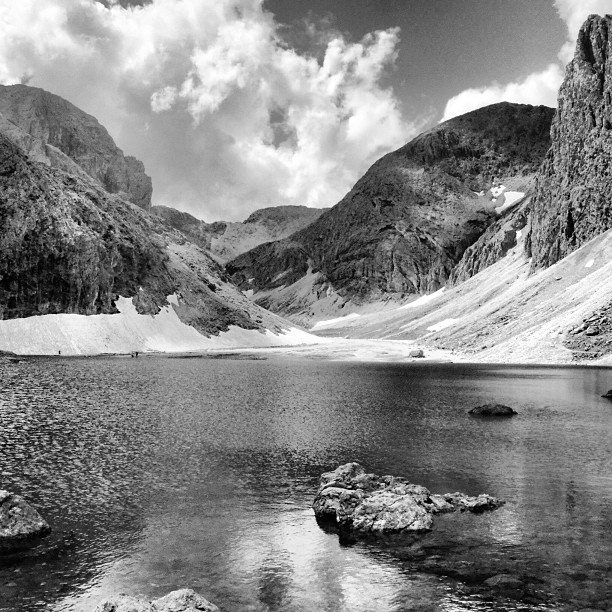 Lake Antermoia Rosengarten