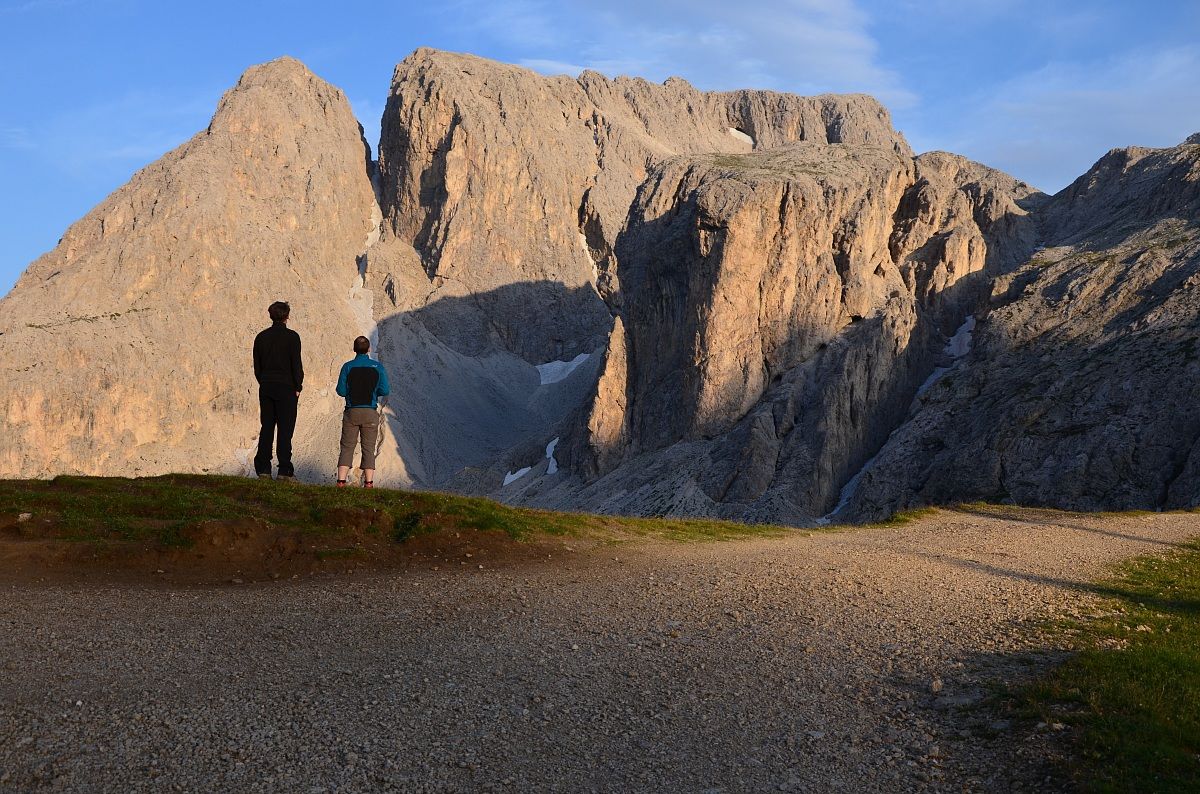 Tramonto sull'Antermoia
