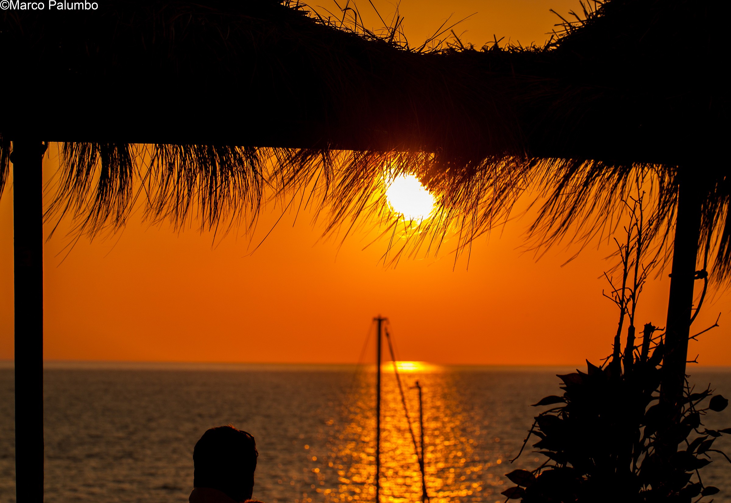 Restaurant to frame the sunset