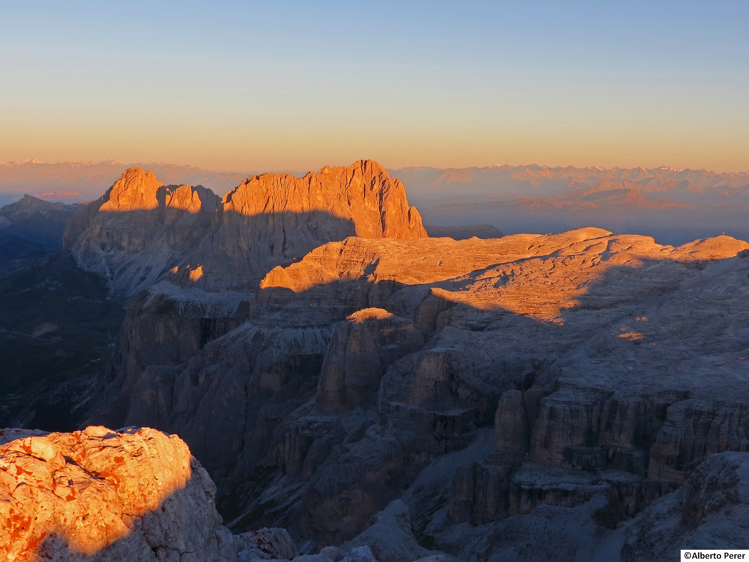 Alba su Sassolungo, Dolomiti
