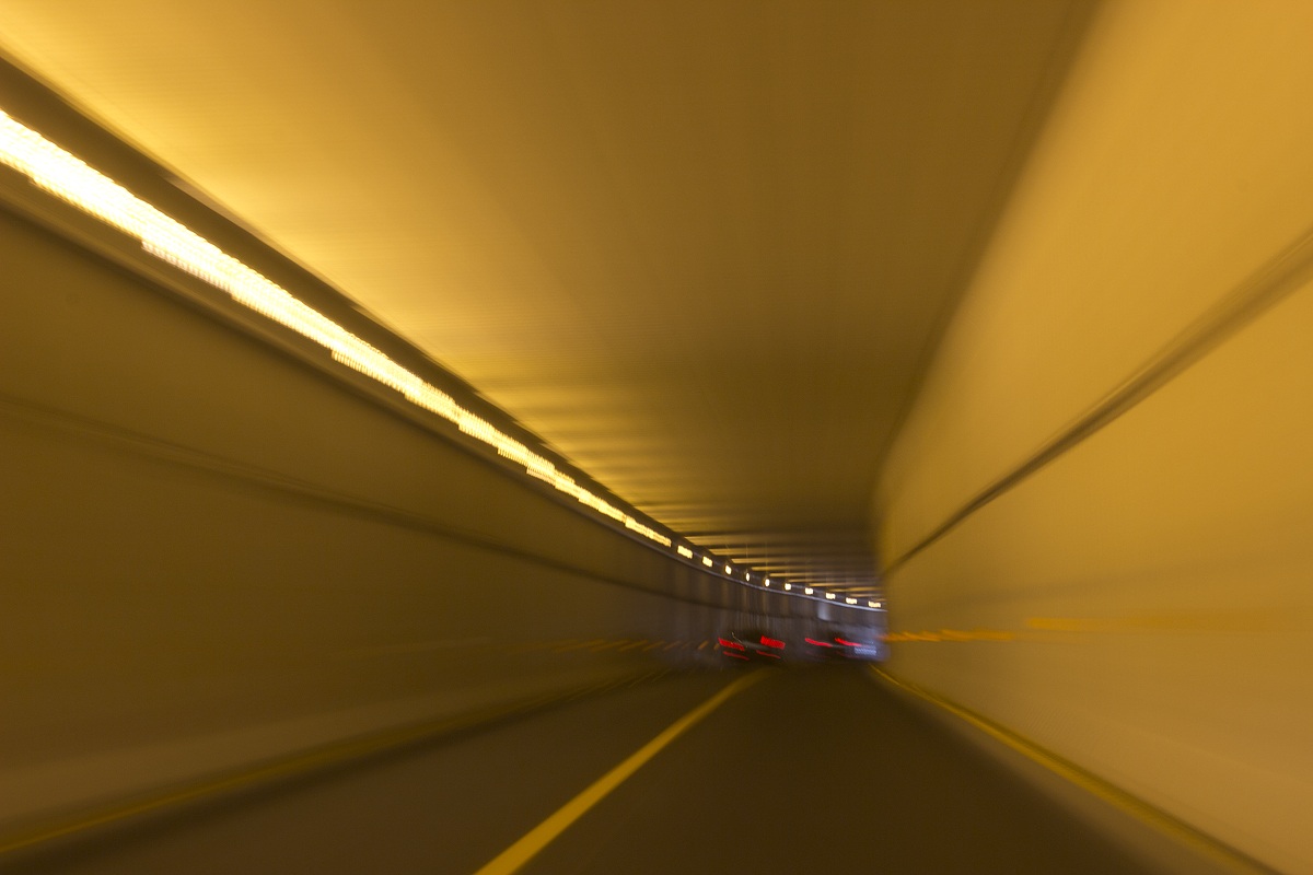 Blur Motion in galleria