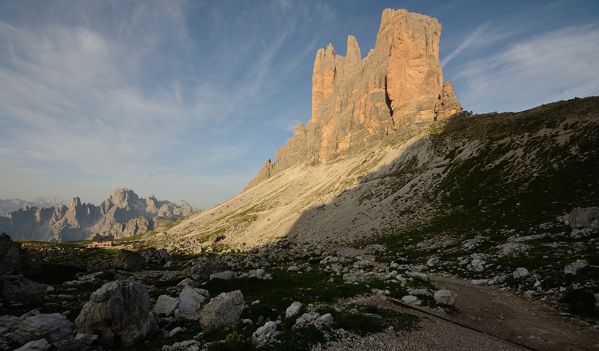 Rifugio Lavredo e Le Tre Cime