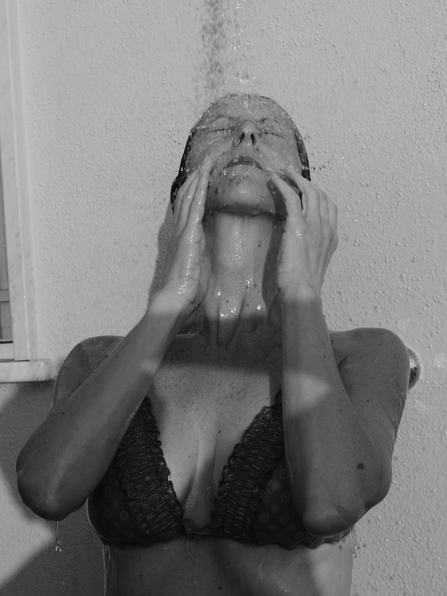 Refreshment after a day at the beach 1