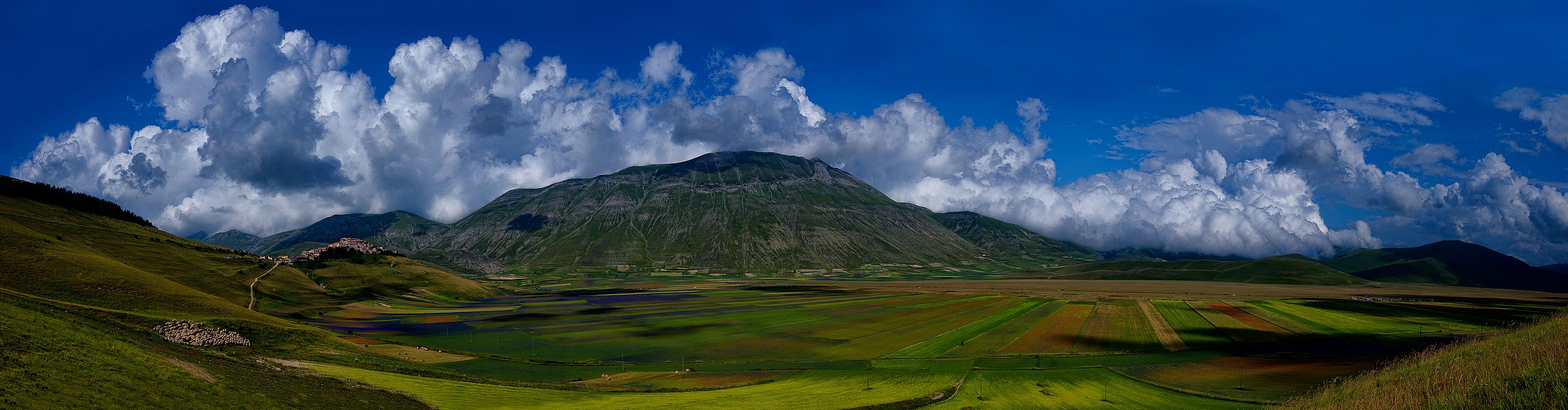 Panoramica Castelluccio di Norcia