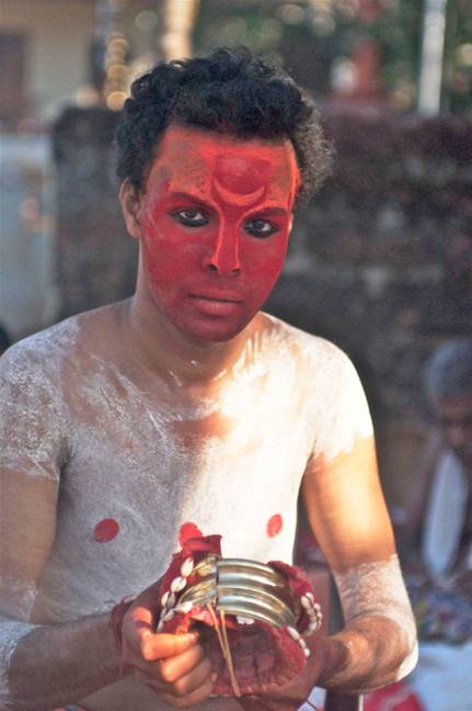 after trance. Kannur (Kerala nord)