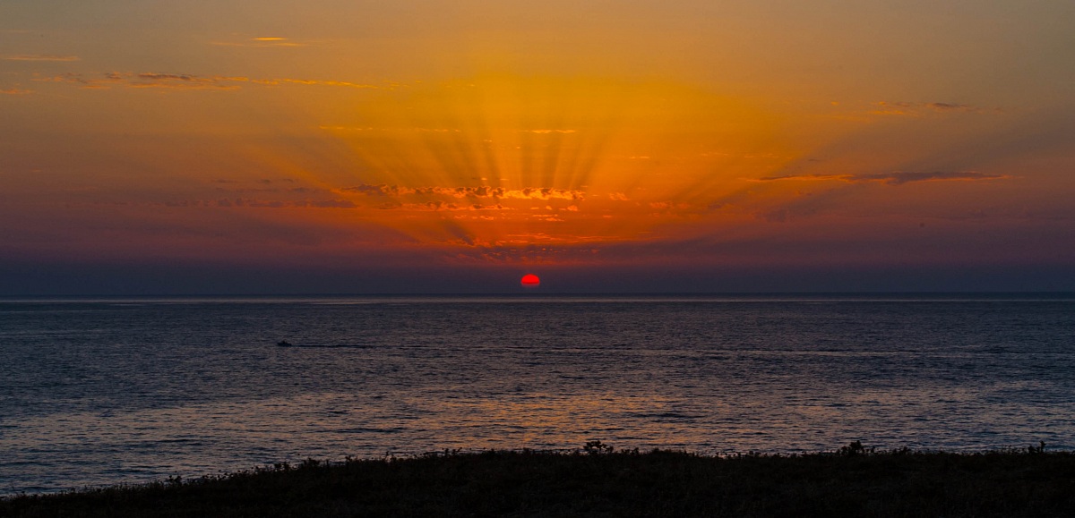 Tramonto a terrasini (pa)