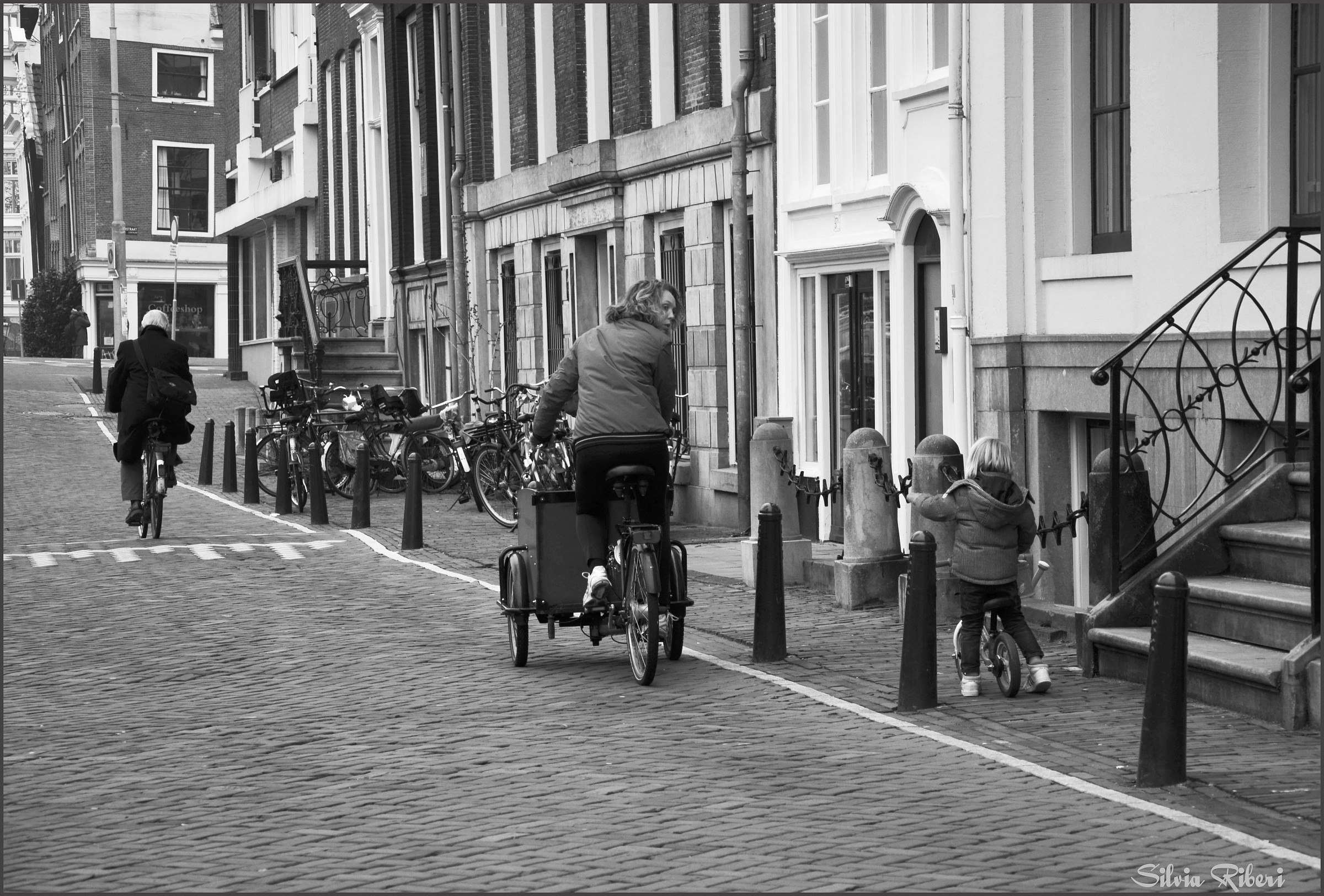 In the streets of Amsterdam