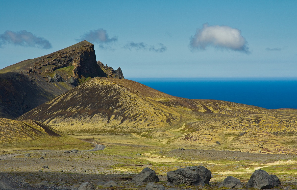 > Landscape of Snaefellsjokull